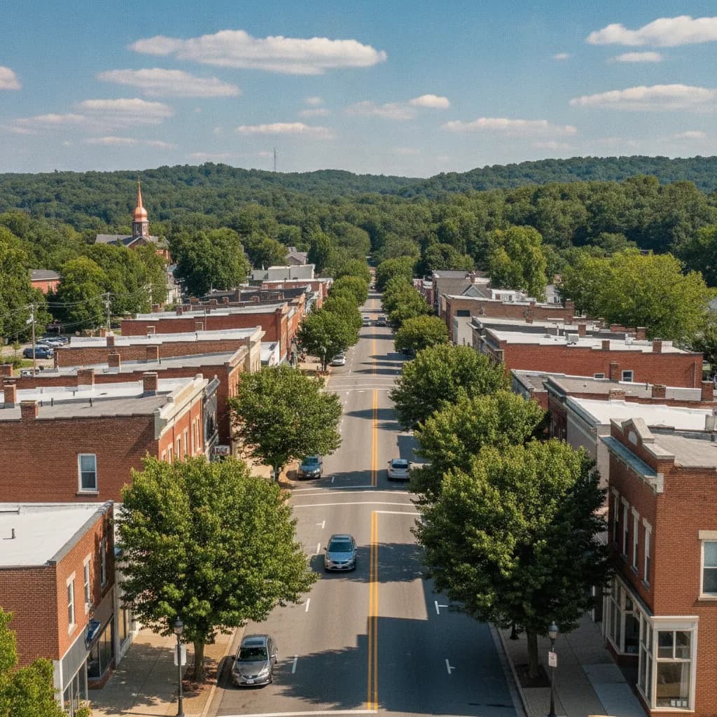 View of Bridgetown, OH