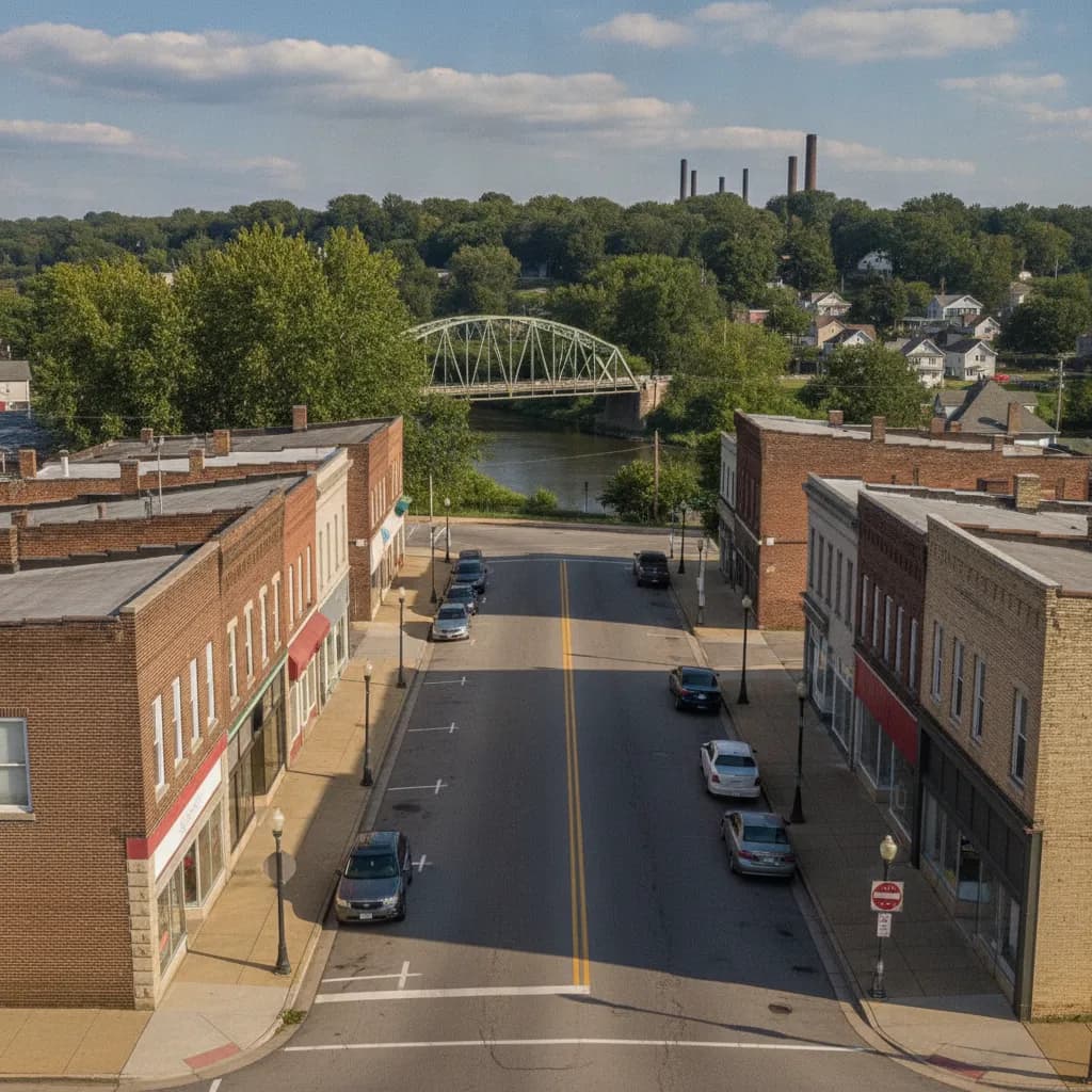 View of Campbell, OH