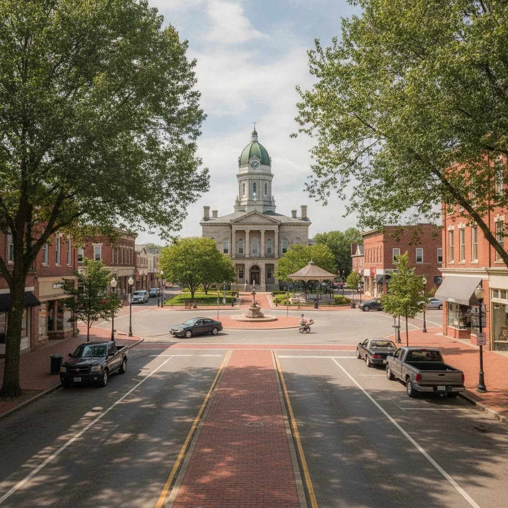 View of Chardon, OH