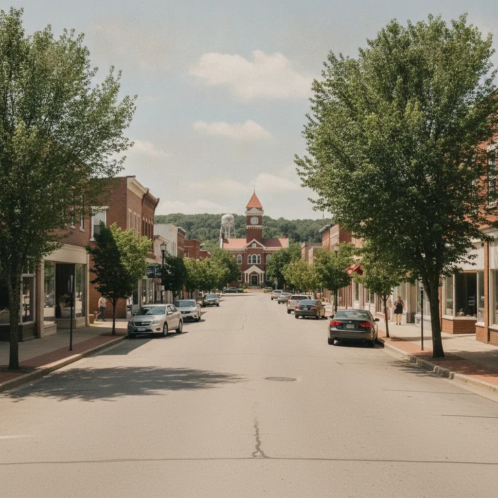 View of Coldwater, OH