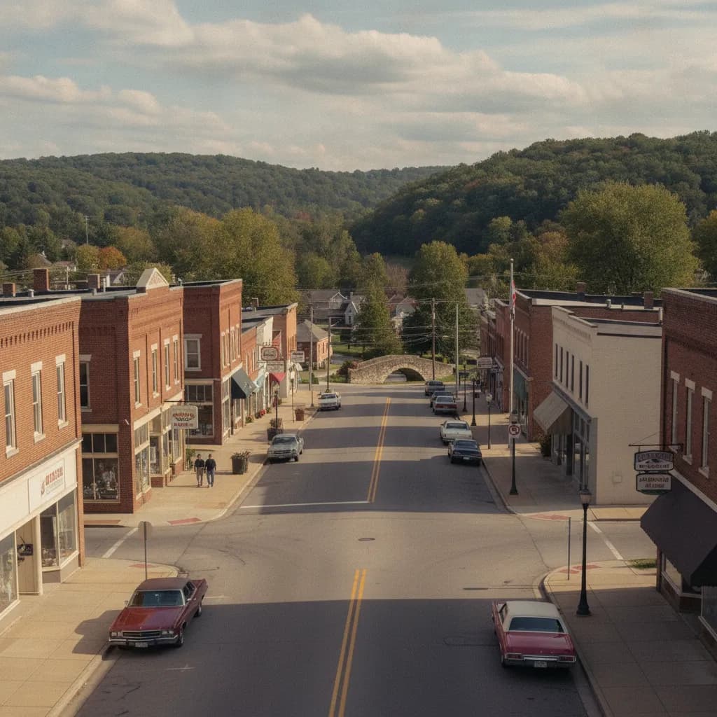 View of Dent, OH