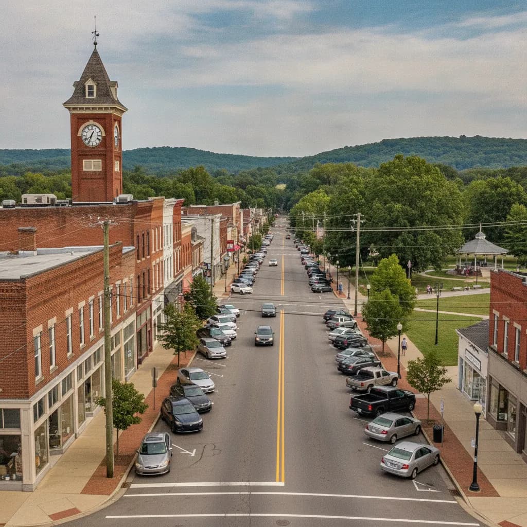 View of Dover, OH
