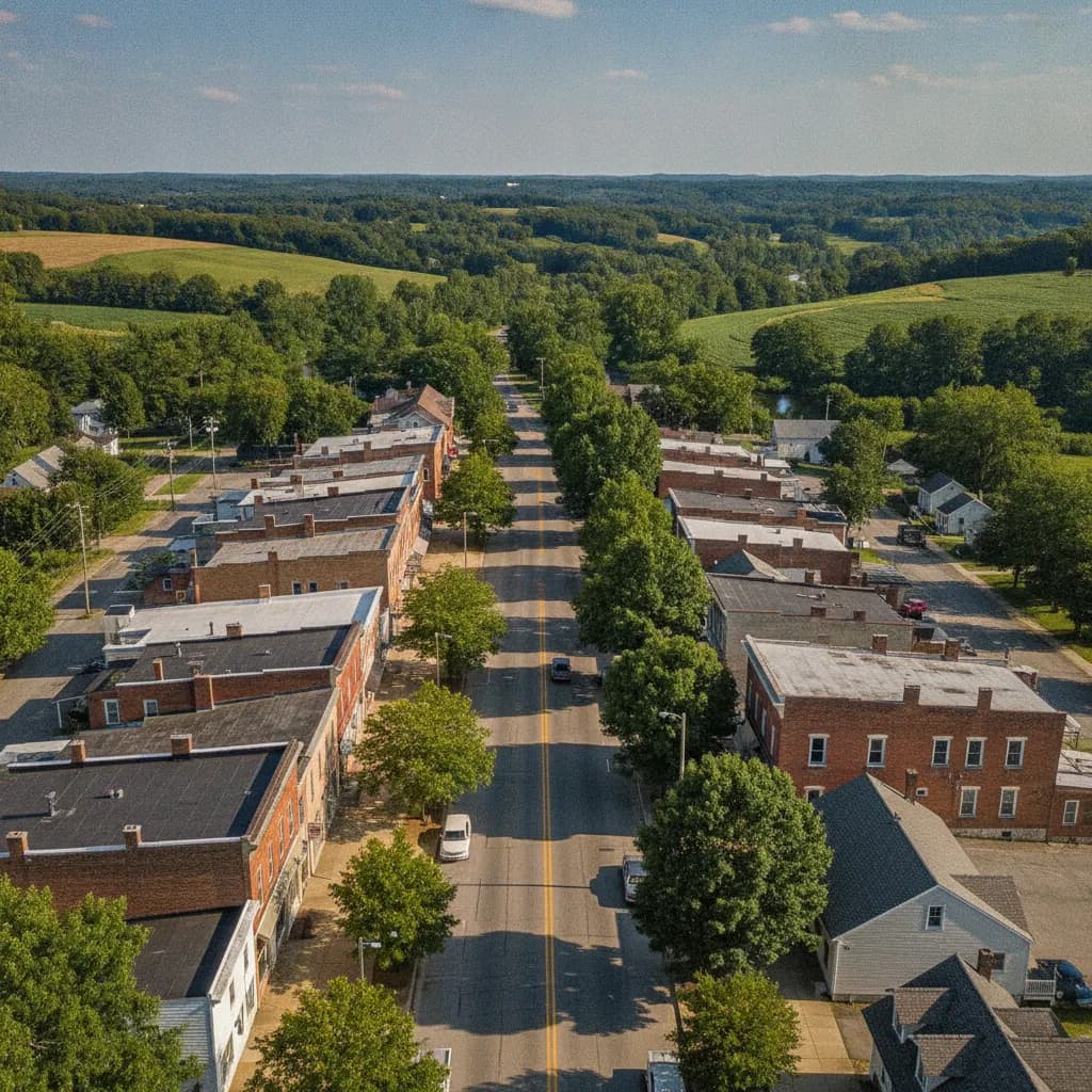 View of Dry Run, OH