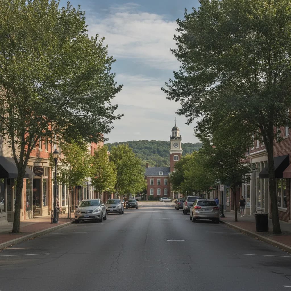 View of Dublin, OH