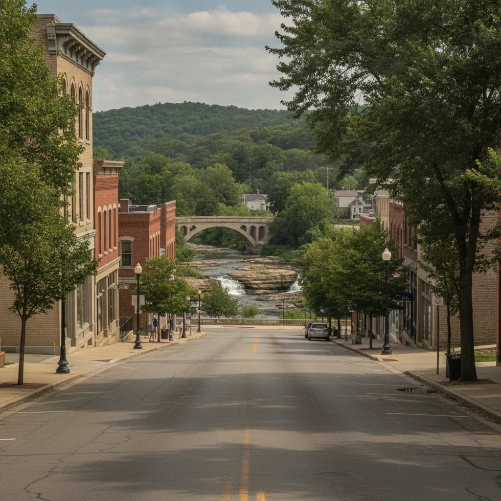 View of Elyria, OH