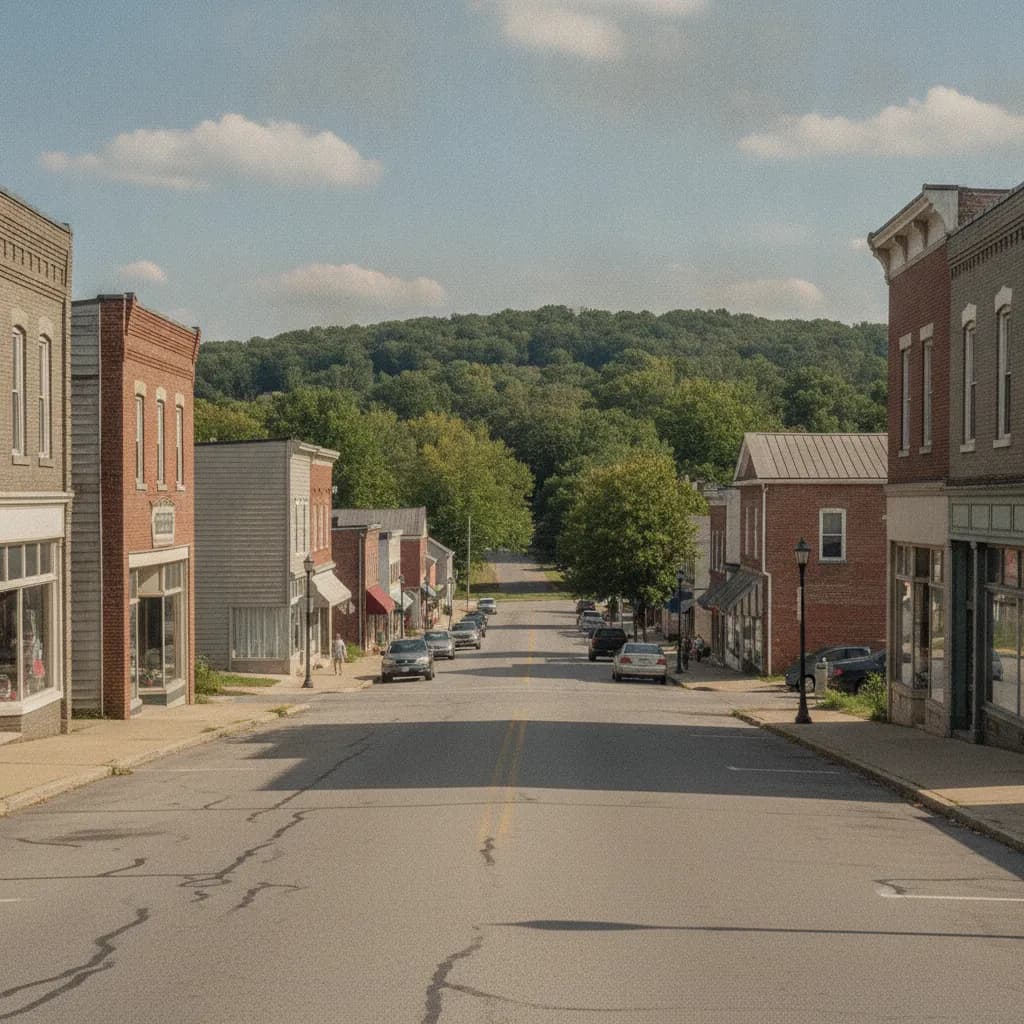 View of Forestville, OH