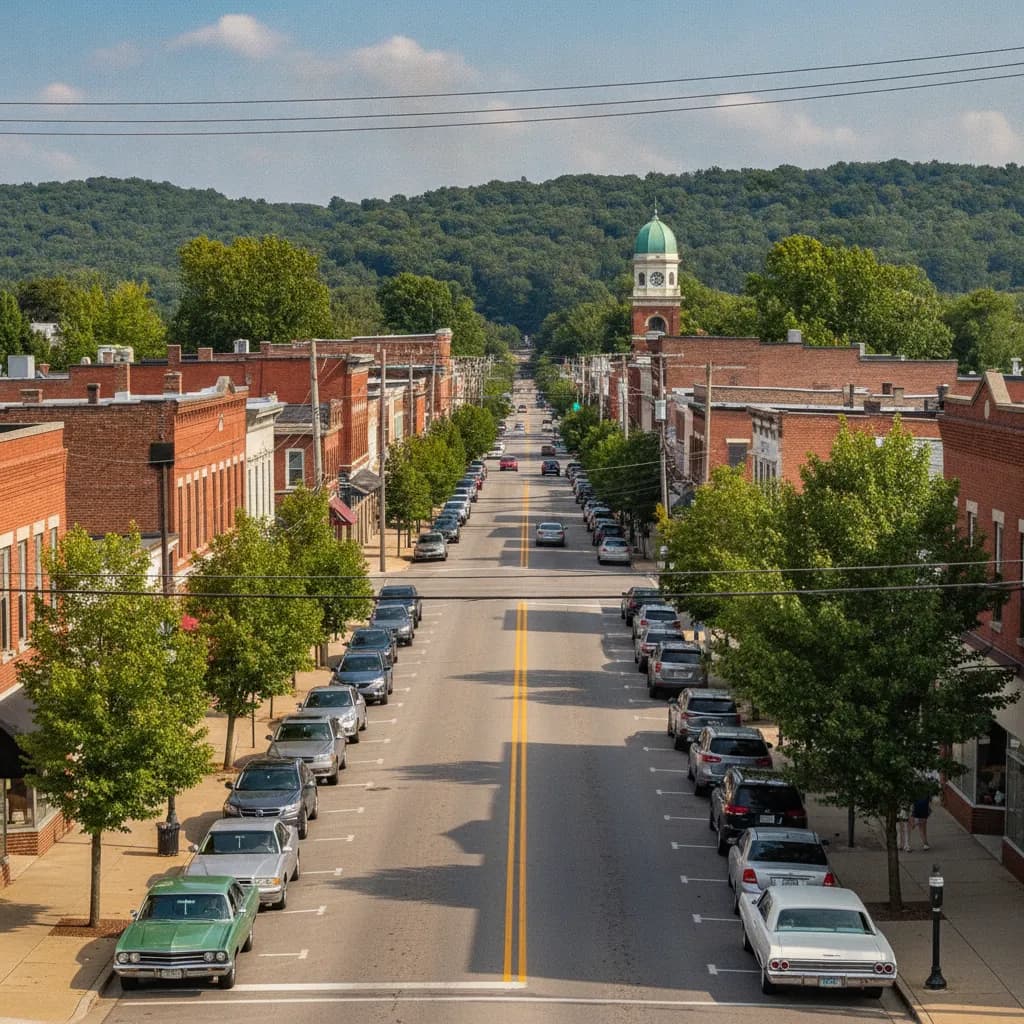 View of Galion, OH