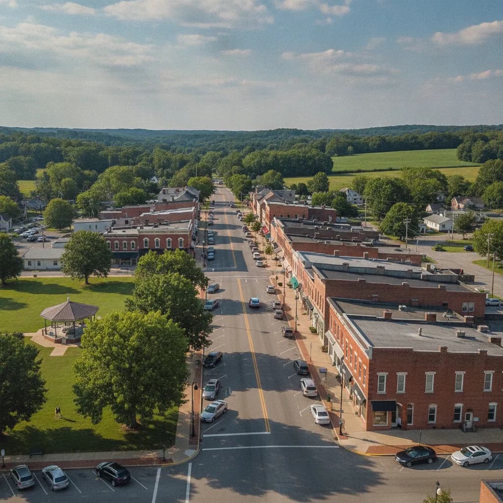 View of Georgetown, OH