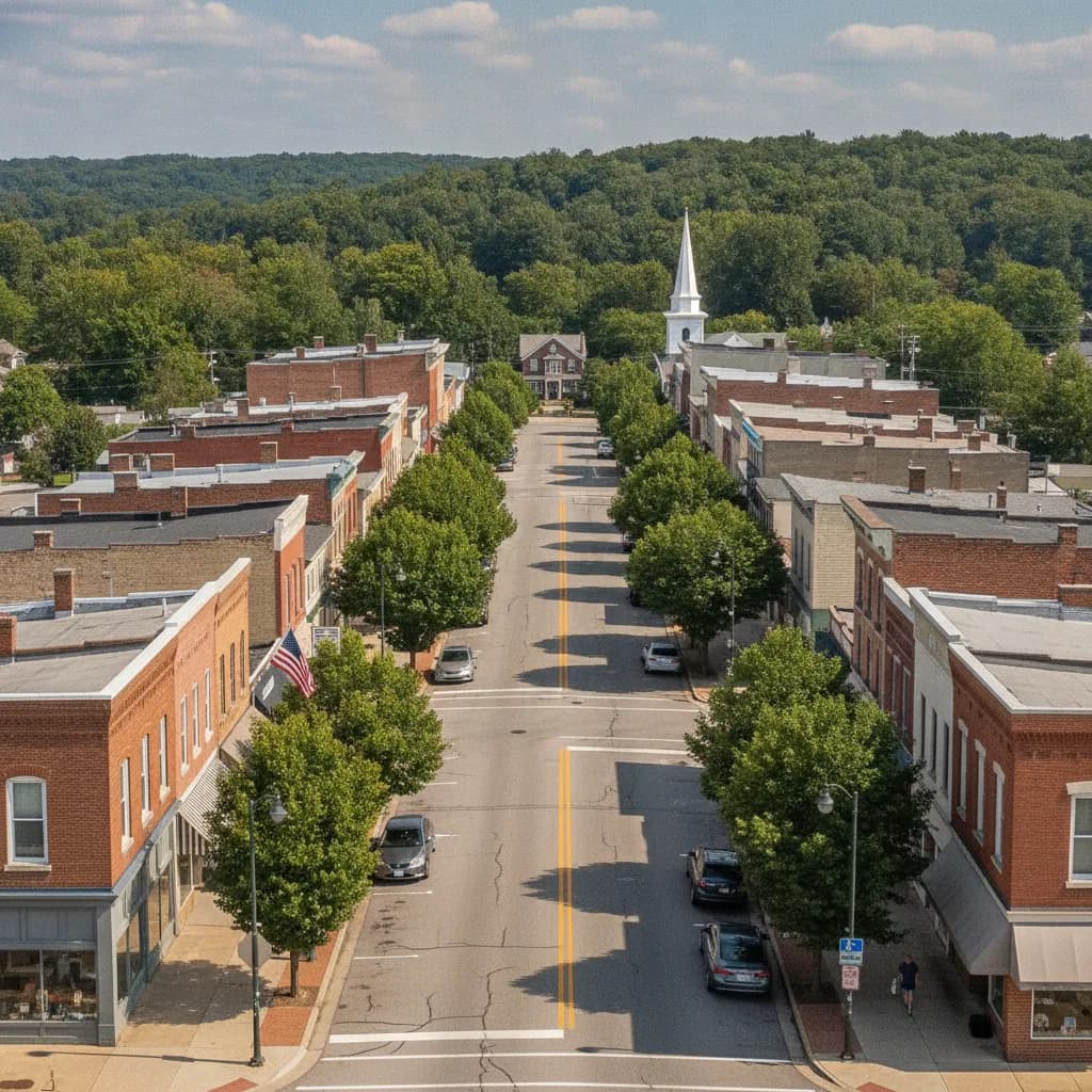 View of Grafton, OH