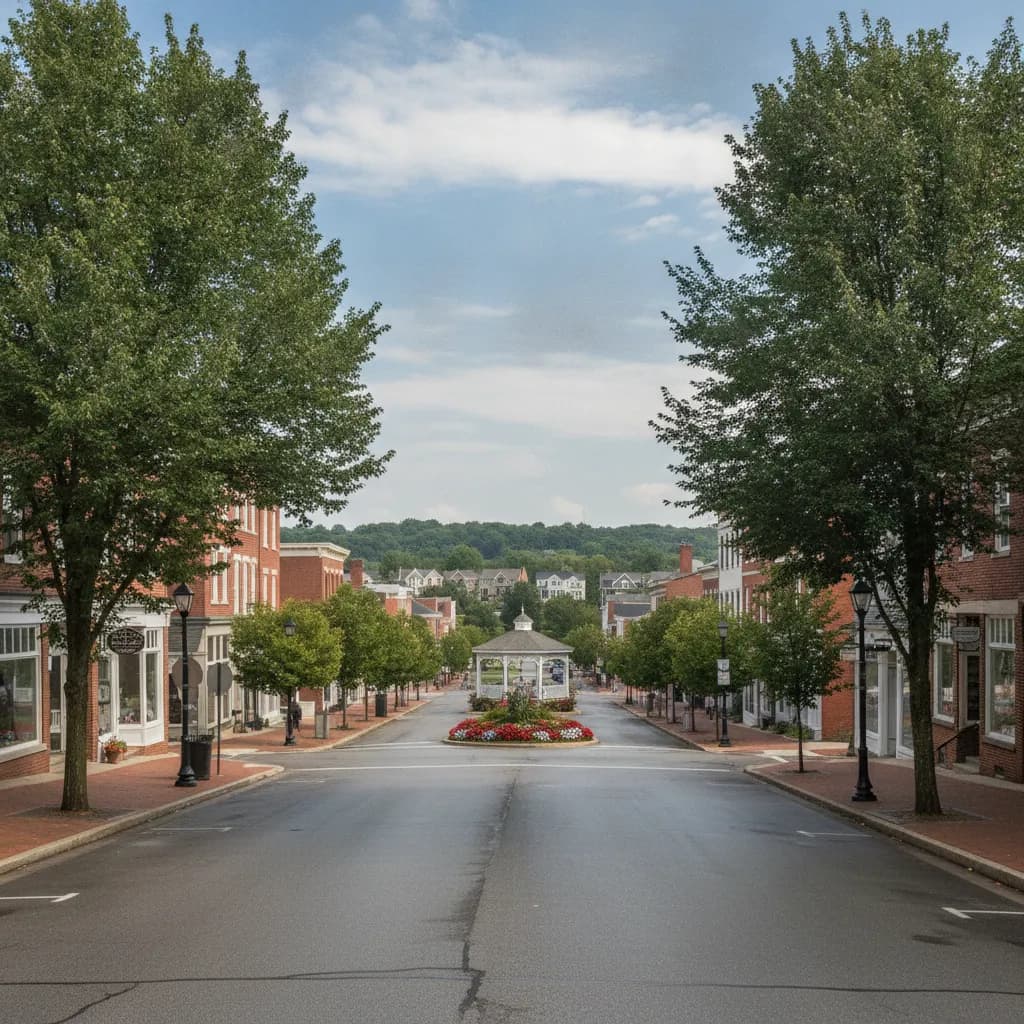 View of Hudson, OH