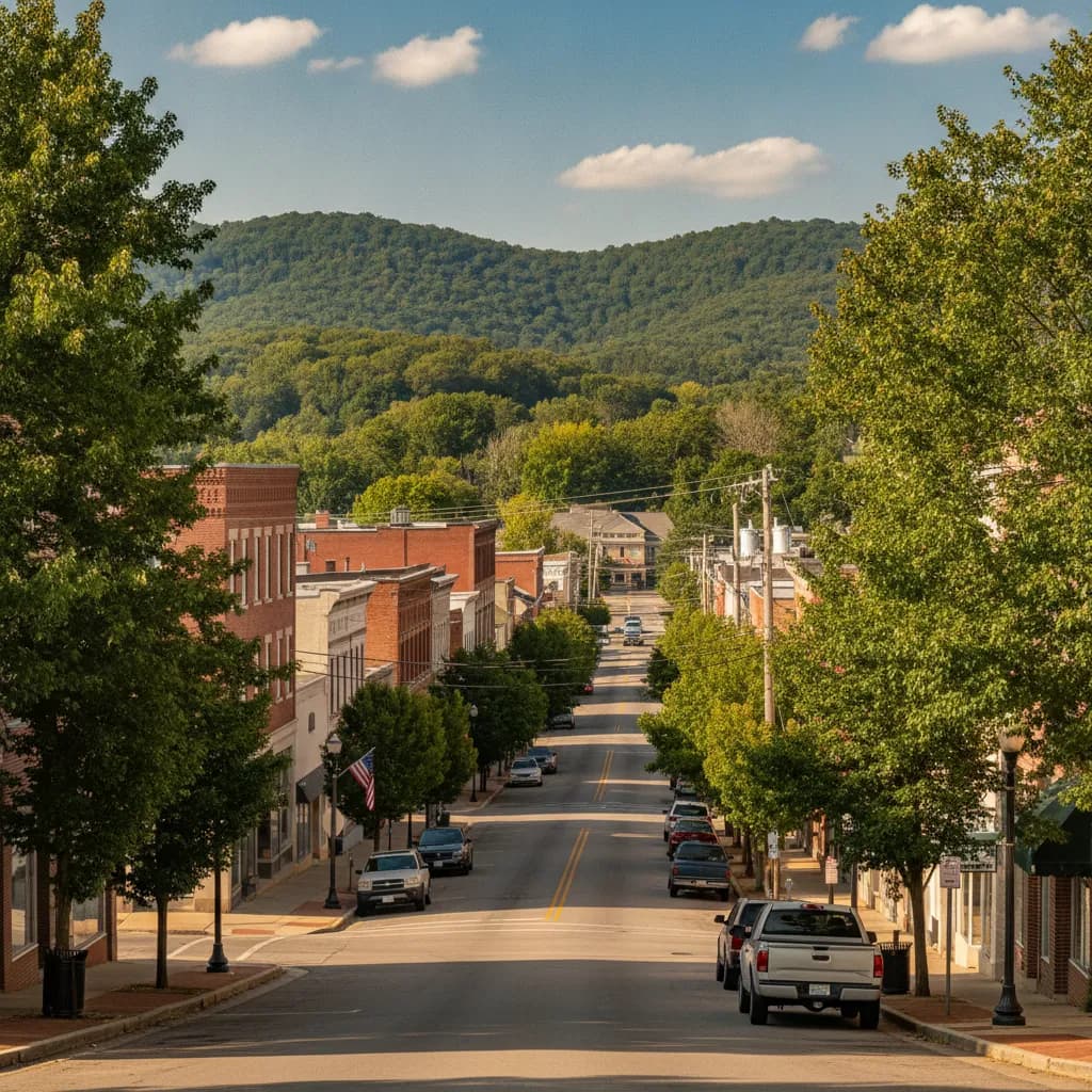 View of Jackson, OH