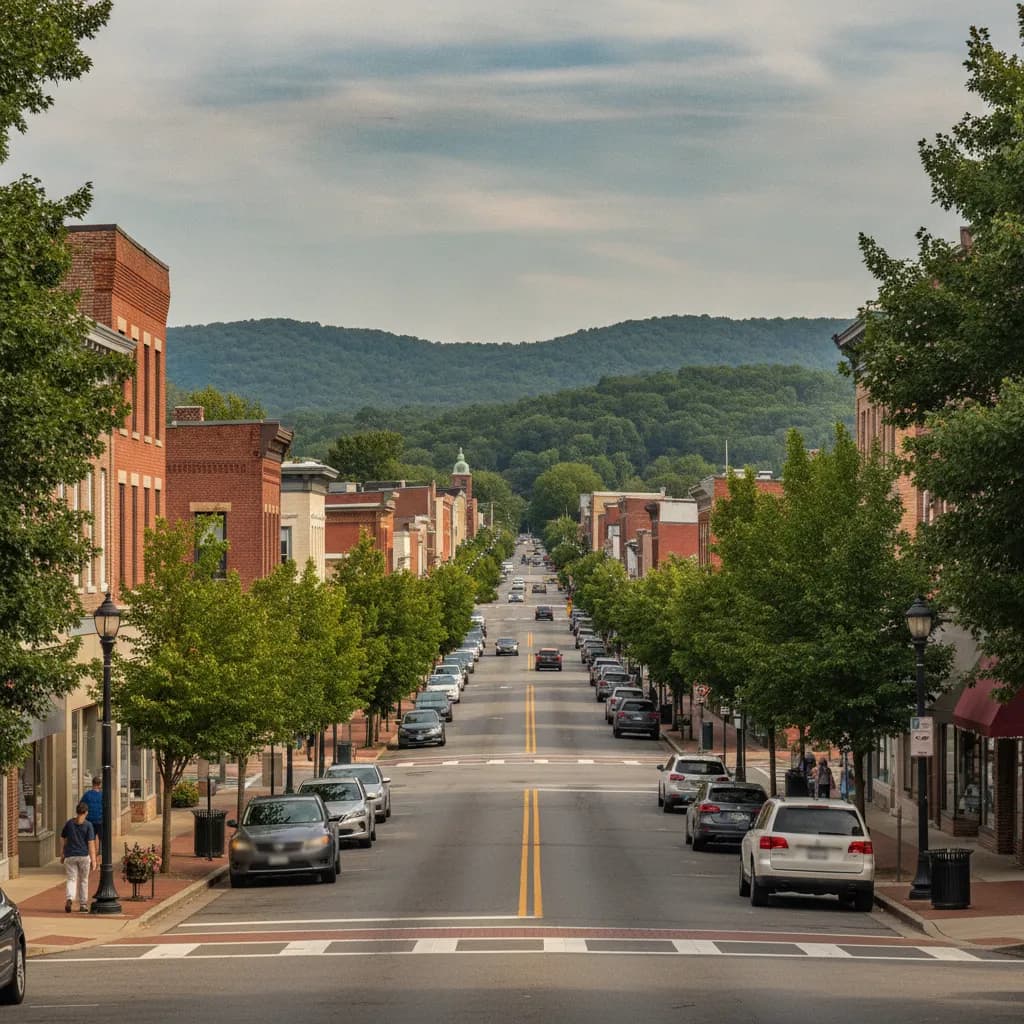 View of Lancaster, OH