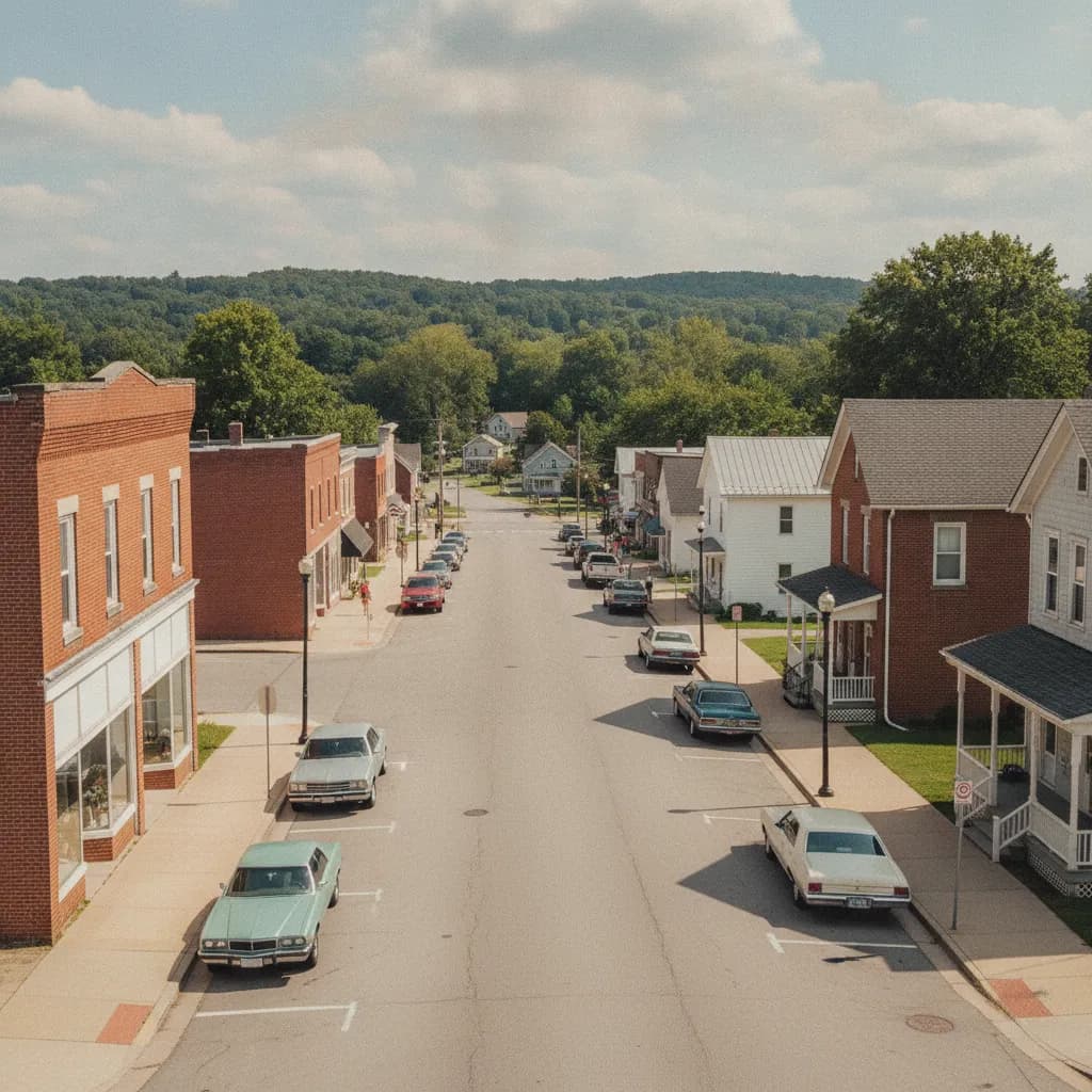 View of Lexington, OH