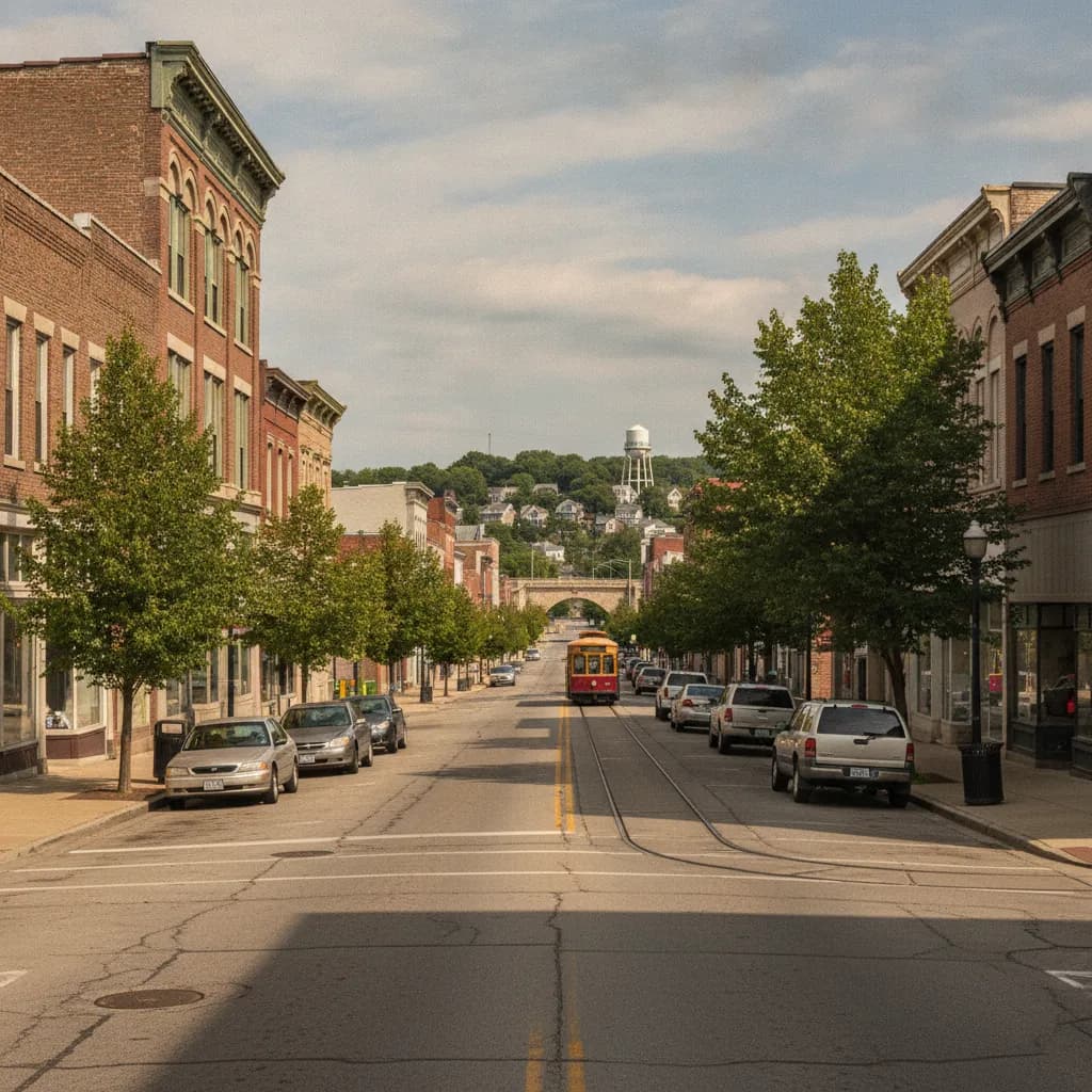 View of Lima, OH