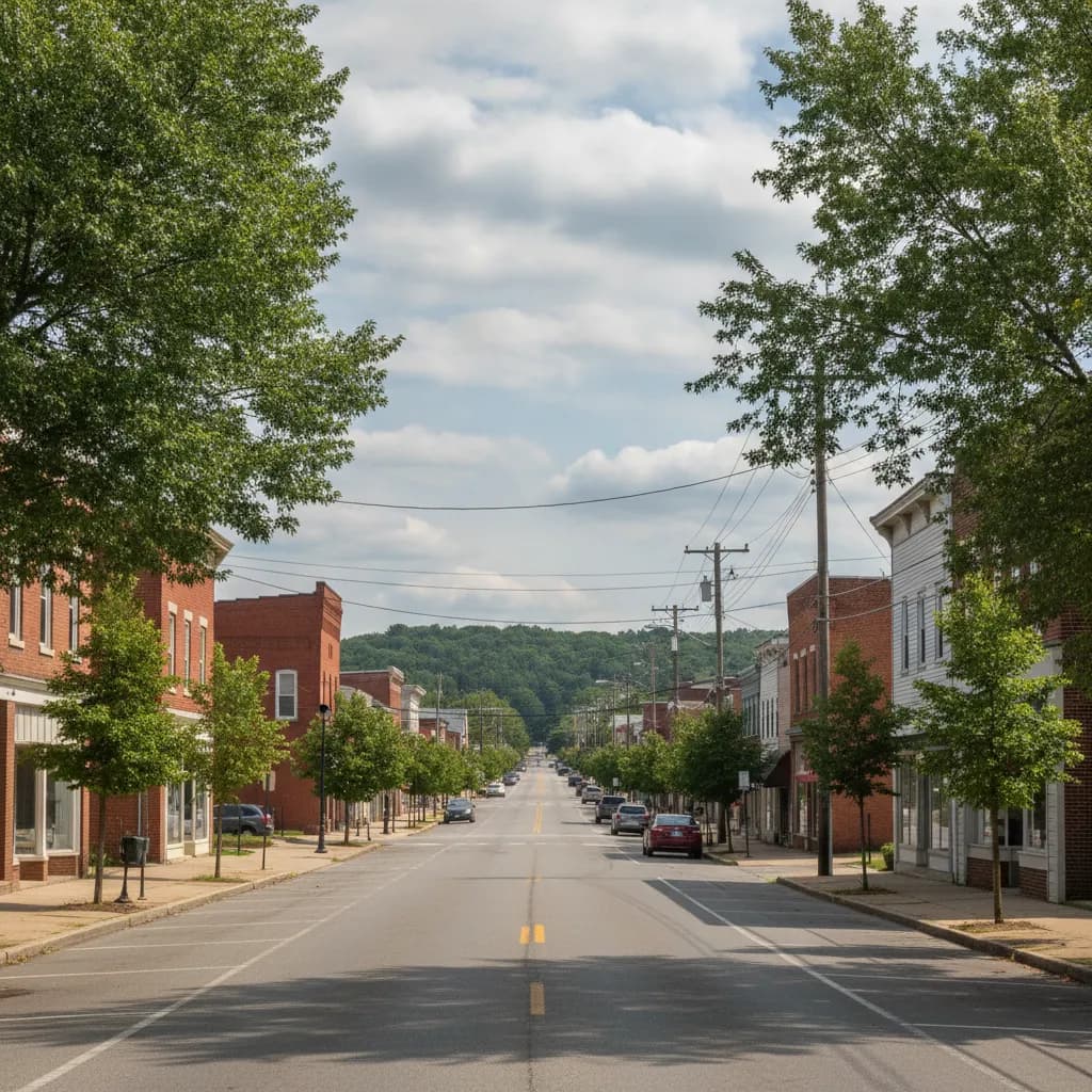 View of Macedonia, OH