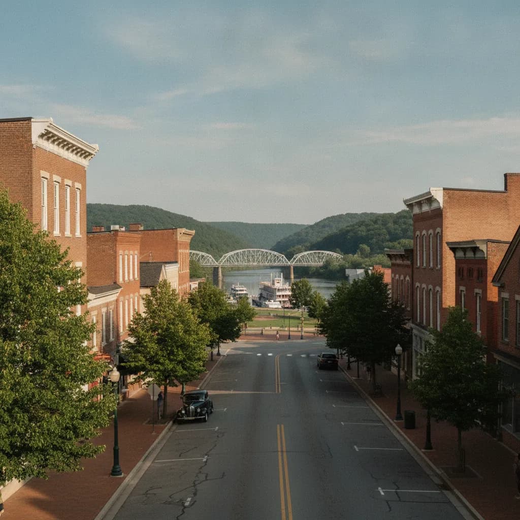 View of Marietta, OH
