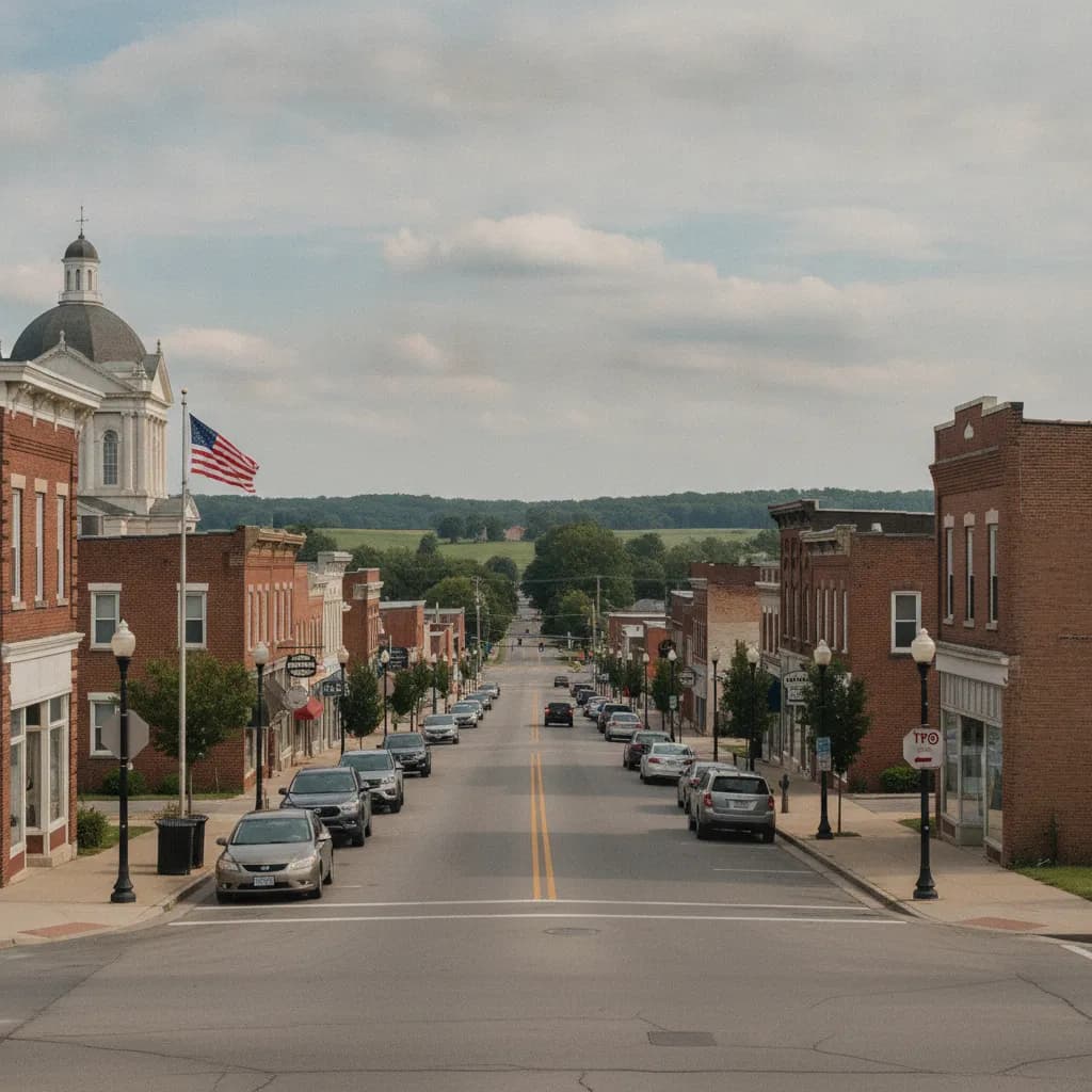 View of New Carlisle, OH