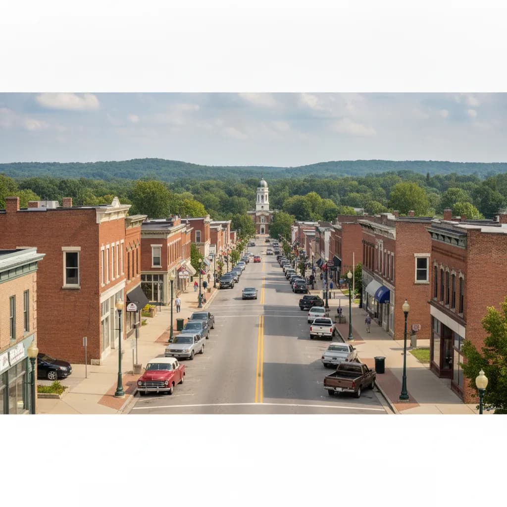 View of Niles, OH