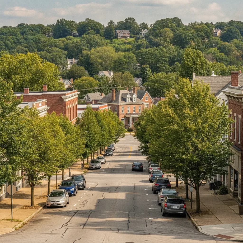 View of North College Hill, OH