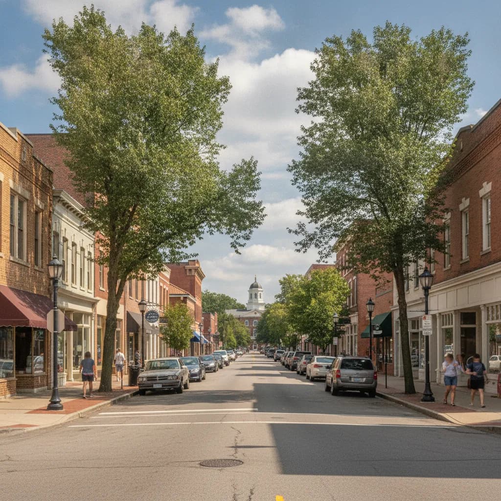View of Oxford, OH