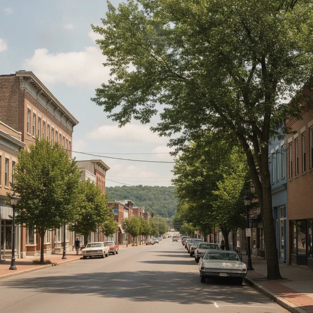 View of Ravenna, OH