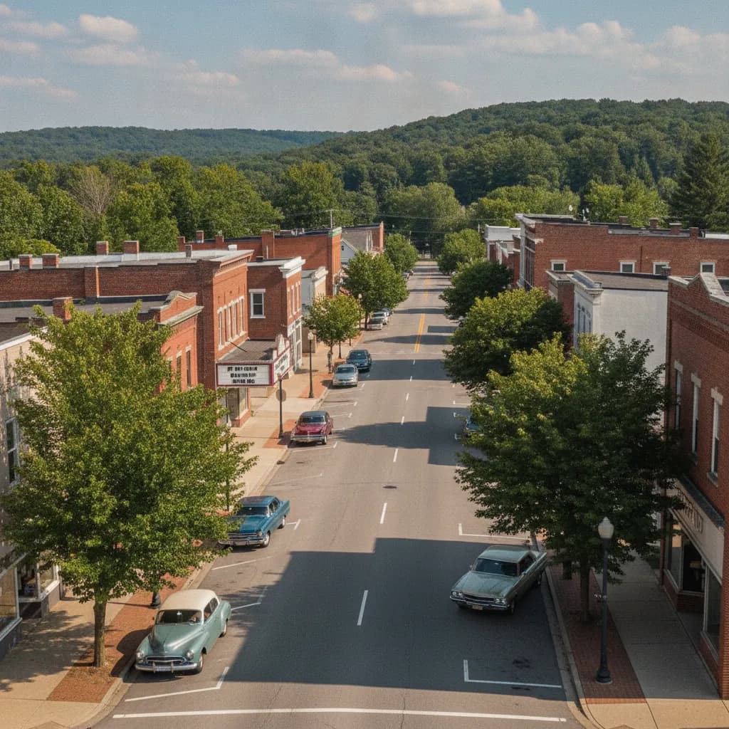 View of Rittman, OH
