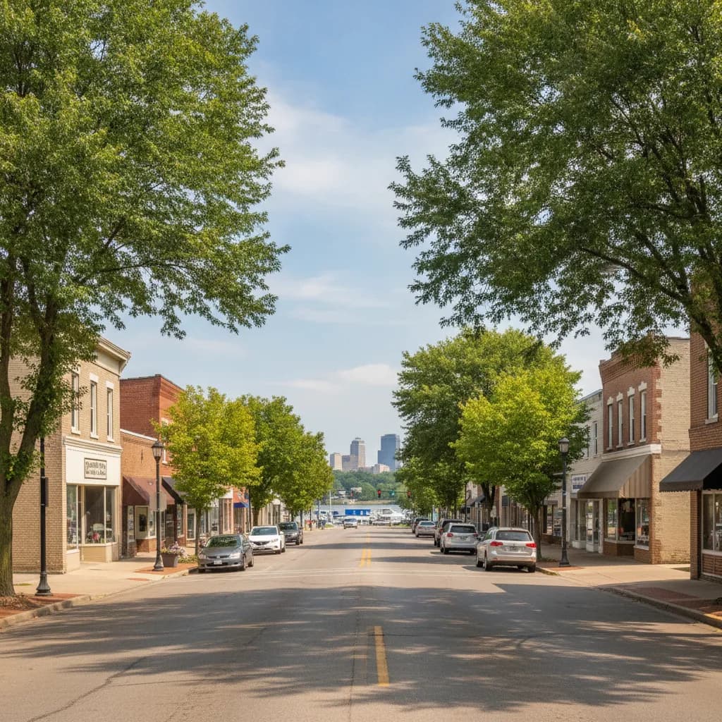 View of Rossford, OH