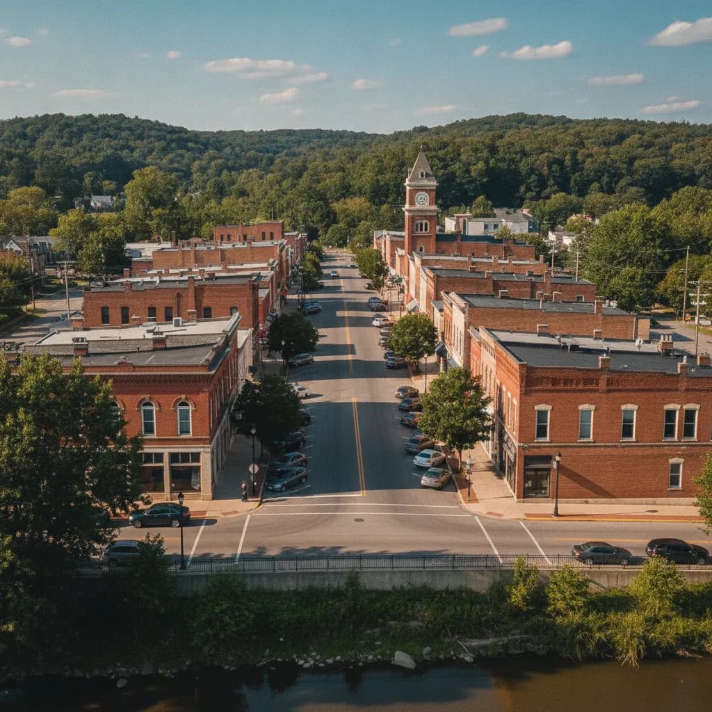 View of Shelby, OH