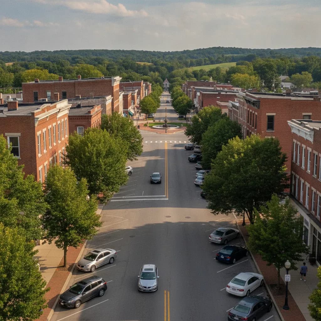 View of Sidney, OH