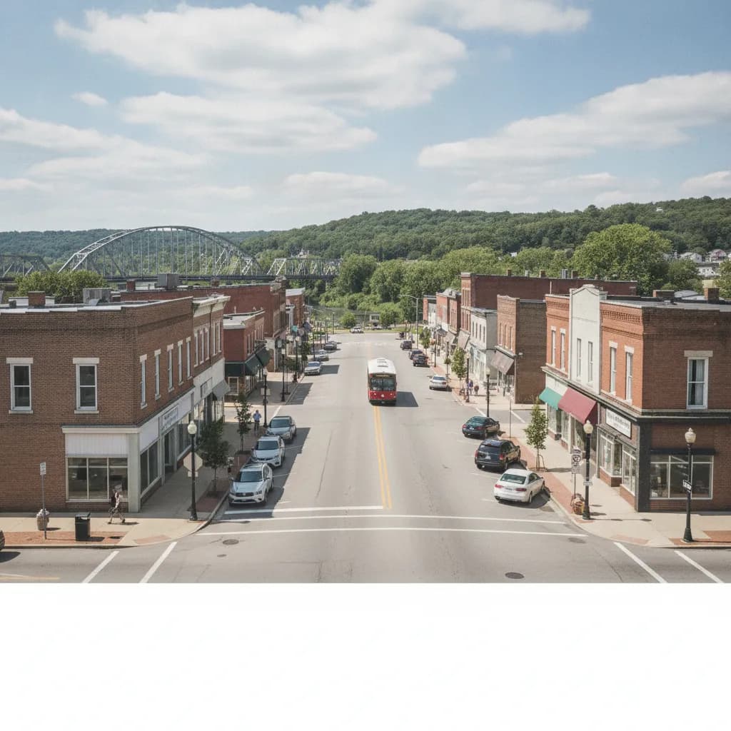 View of Struthers, OH