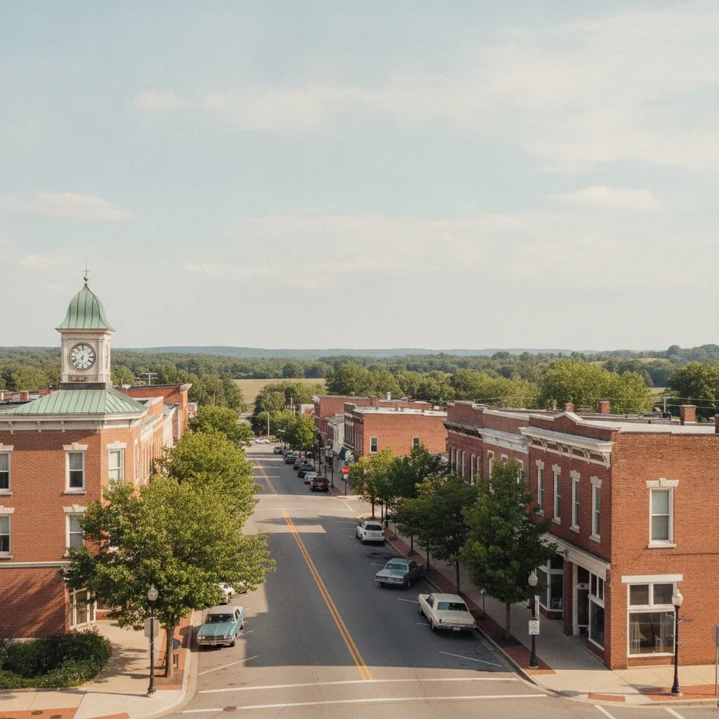 View of Sunbury, OH