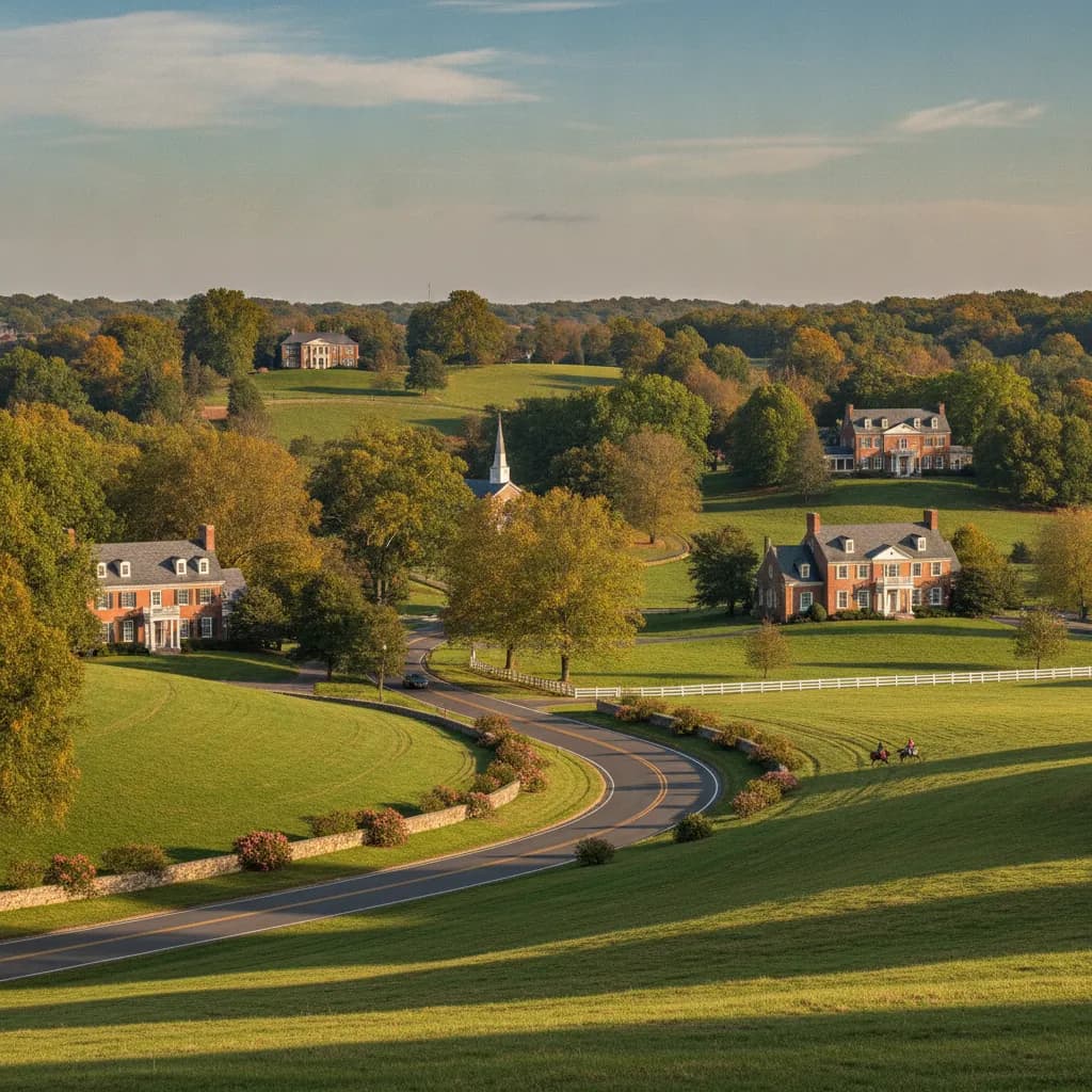 View of The Village of Indian Hill, OH