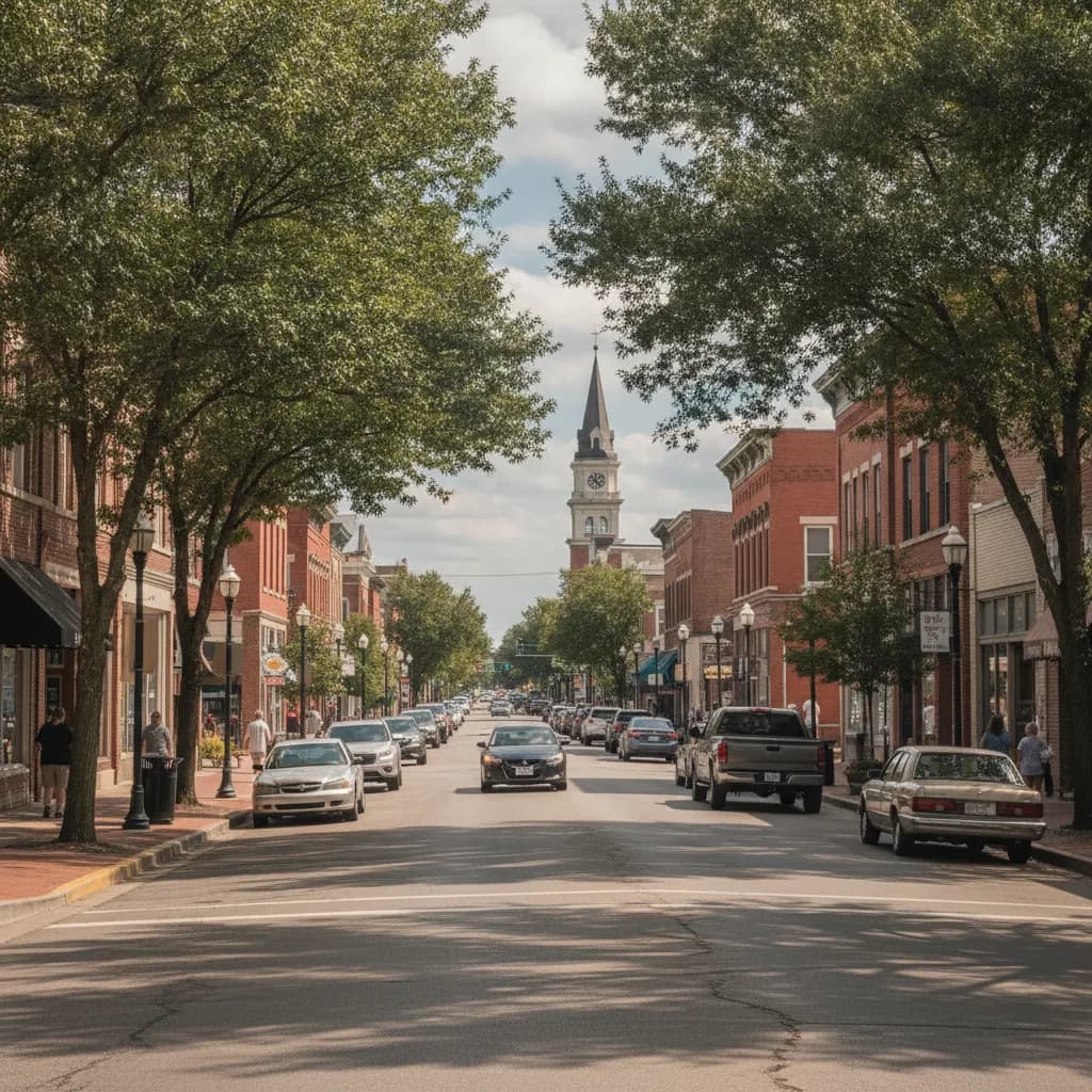 View of Troy, OH