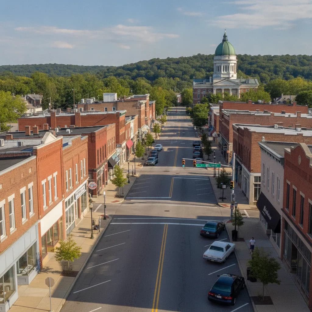 View of Warren, OH