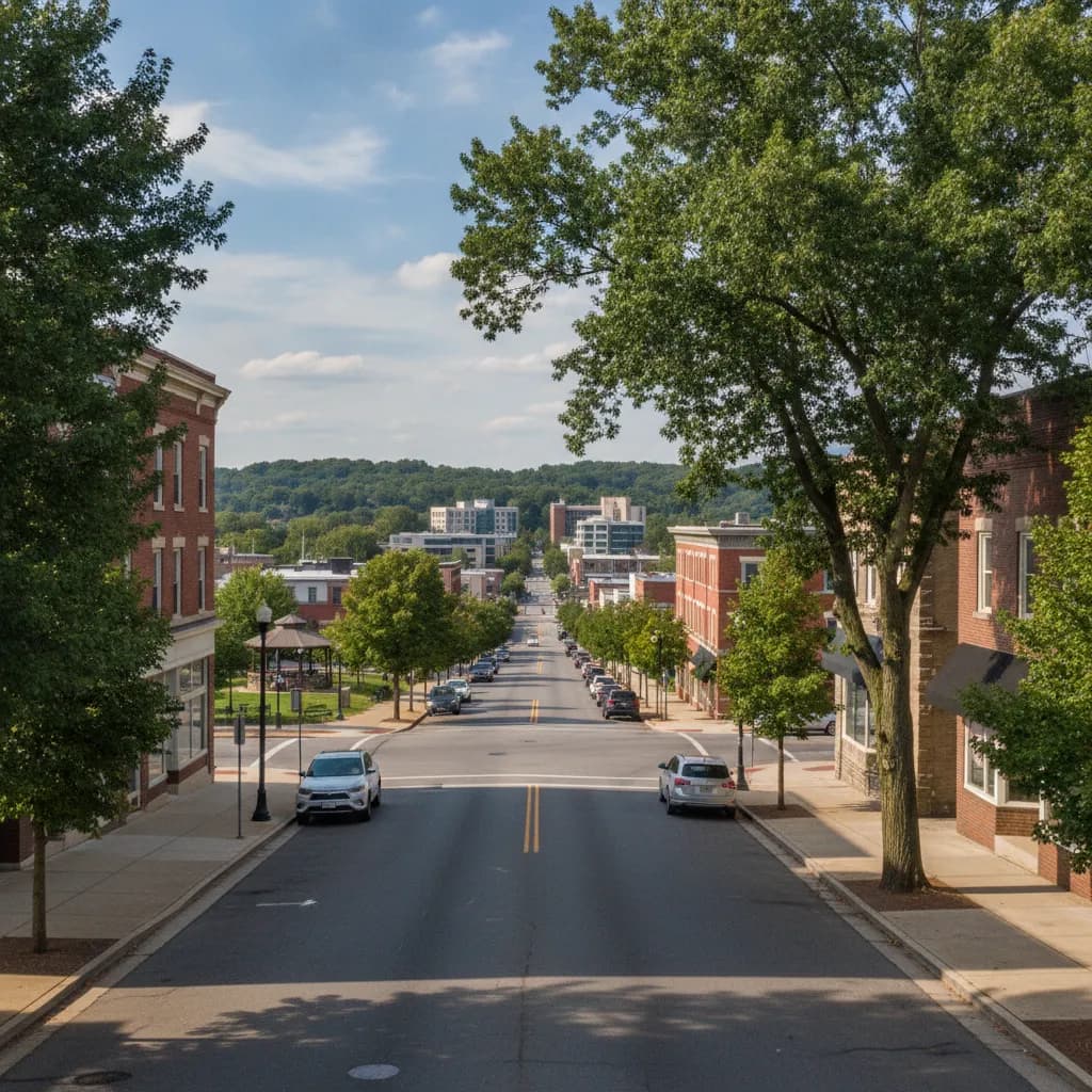 View of Warrensville Heights, OH