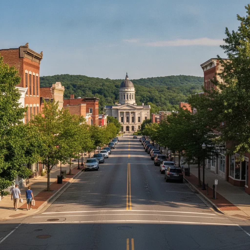 View of Washington Court House, OH