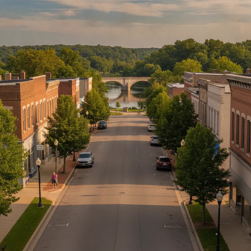 View of Waterville, OH