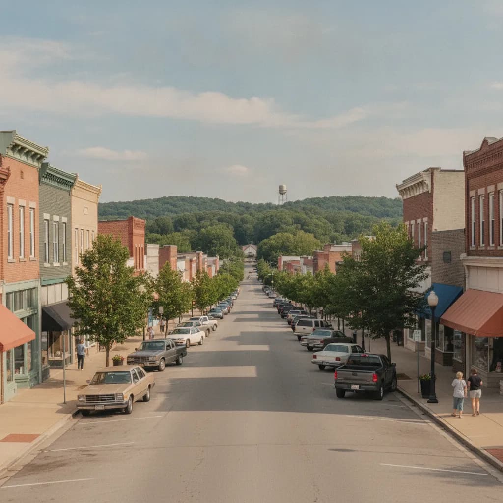 View of West Milton, OH