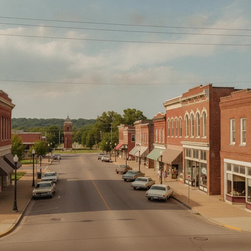 View of Ada, OK