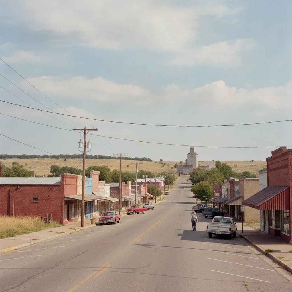 View of Anadarko, OK