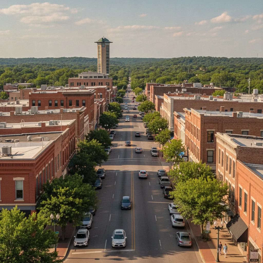 View of Bartlesville, OK