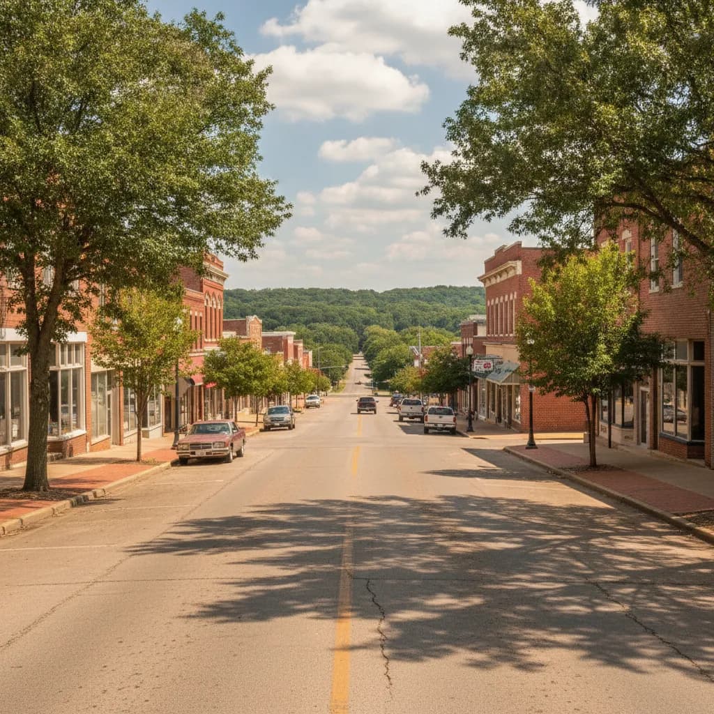 View of Coweta, OK