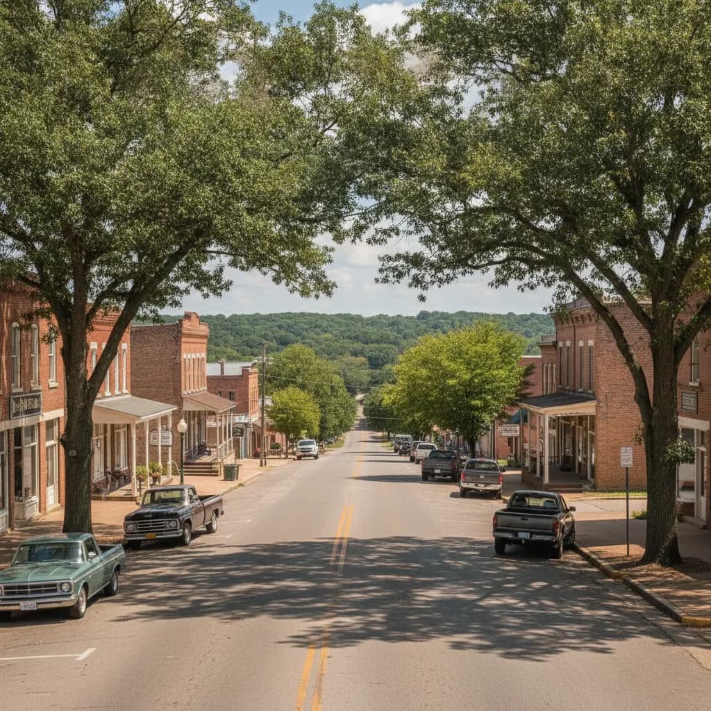 View of Fort Gibson, OK