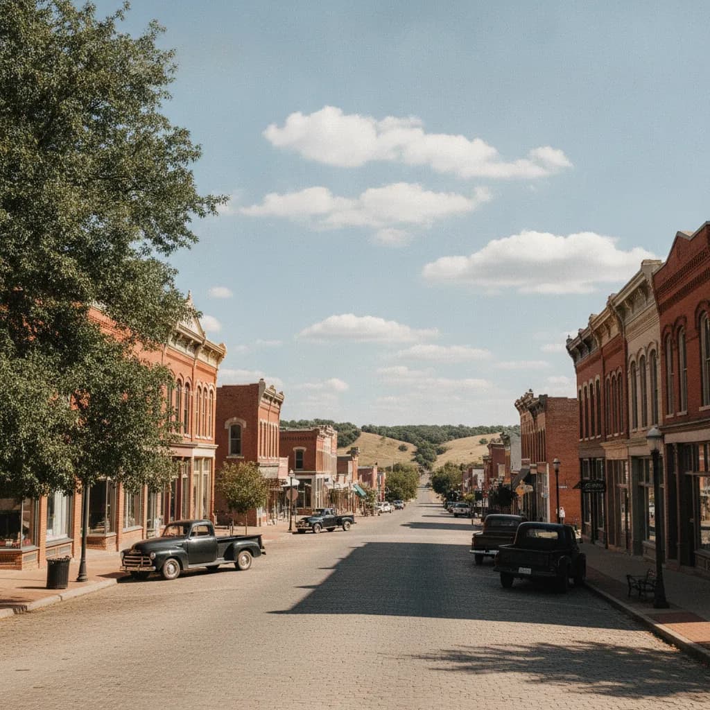 View of Guthrie, OK
