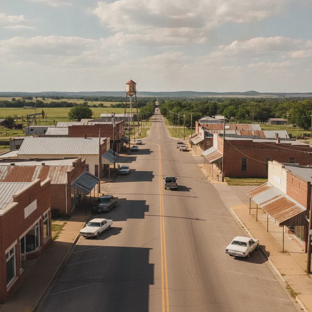 View of Harrah, OK