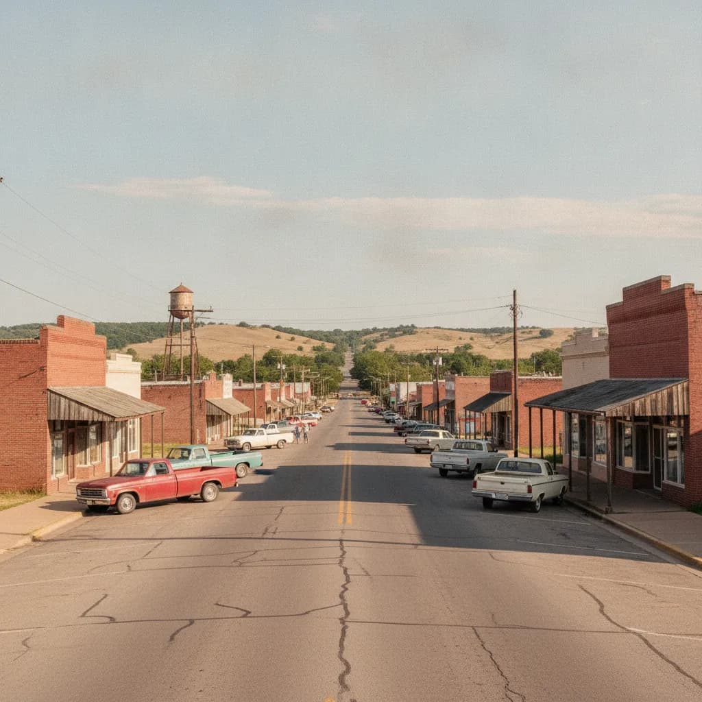 View of Hugo, OK