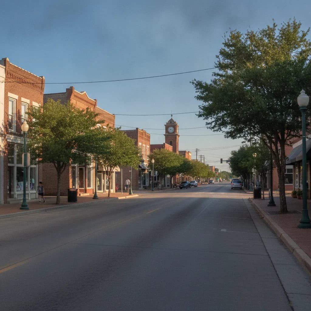 View of Jenks, OK