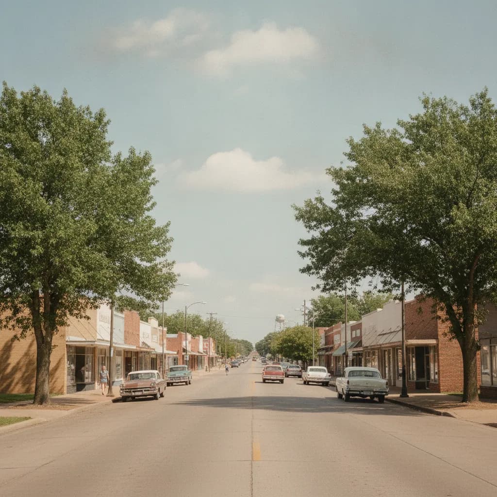 View of Midwest City, OK
