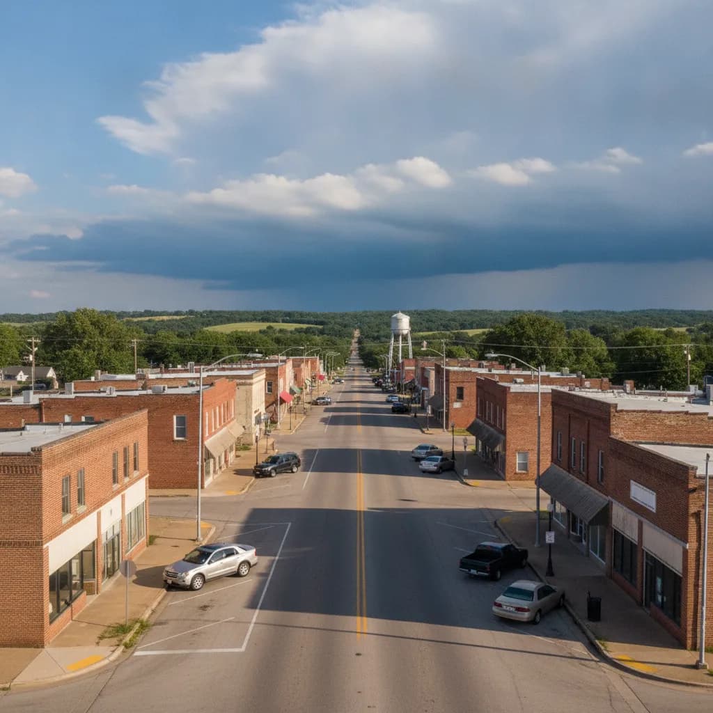 View of Moore, OK