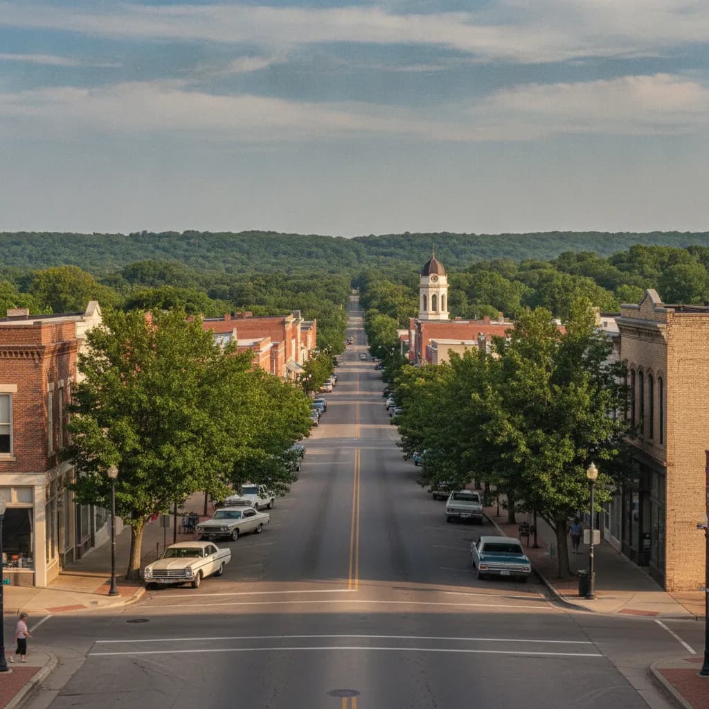 View of Muskogee, OK